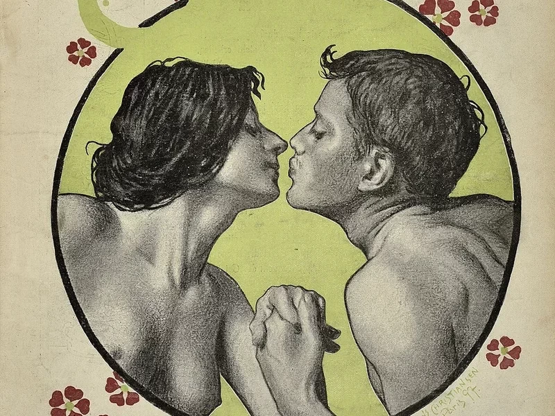 1866-Hans Christiansen - Illustrazione di copertina pubblicata su Jugend